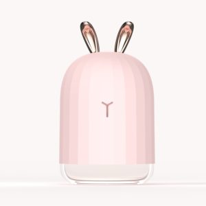 3life-318 2W Cute Rabbit USB Mini Humidifier Diffuser Aroma Mist Nebulizer with LED Night Light for Office, Home Bedroom, Capacity: 220ml, DC 5V (OEM)