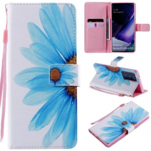 For Samsung Galaxy Note 20 Ultra Painting Horizontal Flip Leather Case with Holder & Card Slot & Lanyard(Sunflower) (OEM)