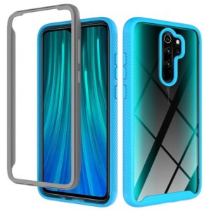 For Xiaomi Redmi Note 8 Pro Starry Sky Solid Color Series Shockproof PC + TPU Protective Case(Sky Blue) (OEM)
