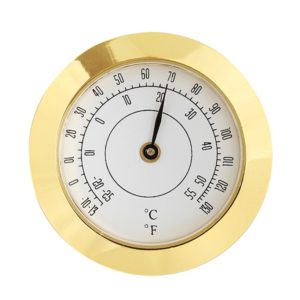 38mm High Precision Home / Guitar Violin Case / Cigar Thermometer, Style:Thermometer (OEM)