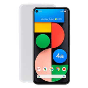 TPU Phone Case For Google Pixel 4a 5G(Transparent White) (OEM)