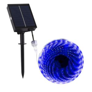 TYN002 5m 150 LEDs Solar Powered Garden Decoration LED Light Strip (Blue Light) (OEM)