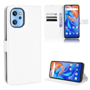 For UMIDIGI A13 / A13 Pro / A13S Diamond Texture Leather Phone Case(White) (OEM)