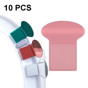 10 PCS Toilet Lid Lifter Convenient Toilet Lid Handle(Wine Red) (OEM)