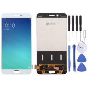 Original LCD Screen for OPPO R11 Plus with Digitizer Full Assembly (White) (OEM)