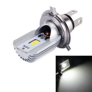 H4 12W 800lm 6000K COB LEDs Motorcycle Headlight Lamp, DC 6-80V (White Light) (OEM)