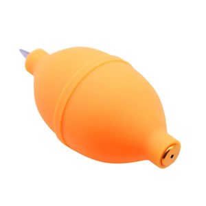 Dust Remover Rubber Air Blower Pump Cleaner for Cell Phone/Cameras/Keyboard/Watch Etc(Orange) (OEM)