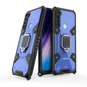 For Xiaomi Redmi Note 8 Space PC+TPU Ring Holder Protective Case(Blue) (OEM)