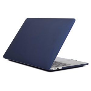 Laptop Matte Style Protective Case For MacBook Pro 16.2 inch A2485 2021 / 2023(Peony Blue) (OEM)