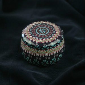 Mini Gift Jewelry Tin Box Cookie Candy Tea Storage Round Drum Tinplate Box Drawer Organizer(Style B) (OEM)