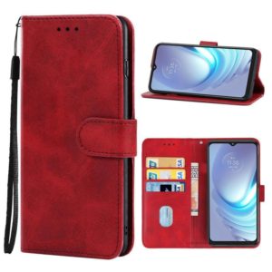 For Motorola Moto G50 4G Leather Phone Case(Red) (OEM)