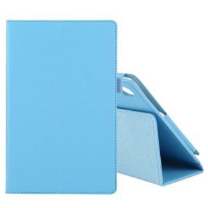 For Lenovo Tab M10 HD Litchi Texture Solid Color Horizontal Flip Leather Case with Holder & Pen Slot(Sky Blue) (OEM)