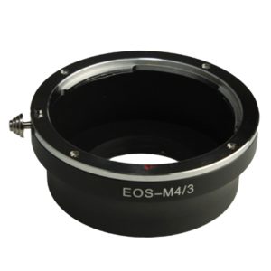EOS-M4/3 Lens Mount Stepping Ring(Black) (OEM)