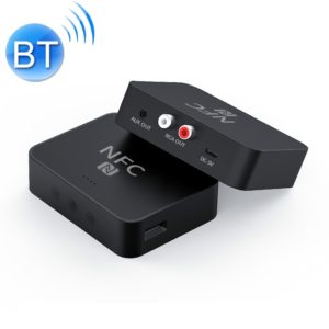 R6 NFC Bluetooth 5.0 Desktop Music Receiver Bluetooth Receiver, Support TF Card (OEM)