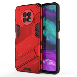 For Honor X20 Punk Armor 2 in 1 PC + TPU Shockproof Case with Invisible Holder(Red) (OEM)