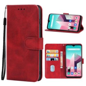 Leather Phone Case For Blackview A80 Pro / A80 Plus(Red) (OEM)