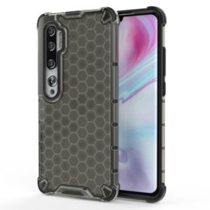 For Xiaomi Mi Note10 Shockproof Honeycomb PC + TPU Case(Grey) (OEM)