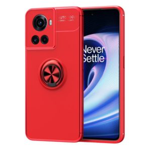 For OnePlus Ace Metal Ring Holder TPU Phone Case(Red) (OEM)