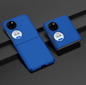 For Huawei P50 Pocket Oil-sprayed PC Phone Case(Blue) (OEM)