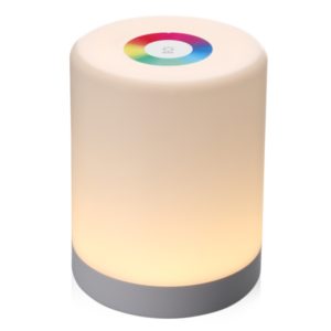 LED Touch Control Induction Dimmer Lamp Smart Dimmable RGB Color Change Rechargeable Bedside Night Light (OEM)