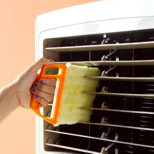 Microfiber Blinds Cleaning Brush Slat Dust Cleaner Clip Window Air Conditioner Duster (OEM)