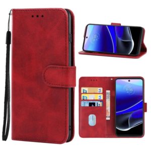 For Motorola Moto G Stylus 5G 2022 Leather Phone Case(Red) (OEM)