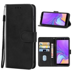 For Tecno Pop 2 Plus Leather Phone Case(Black) (OEM)