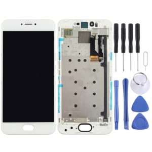 Original LCD Screen for Meizu Pro 6 with Digitizer Full Assembly(White) (OEM)
