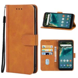 For ZTE AVID 589 / Z5158 Leather Phone Case(Brown) (OEM)