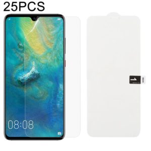 25 PCS Soft Hydrogel Film Full Cover Front Protector with Alcohol Cotton + Scratch Card for Huawei Mate 20 (OEM)