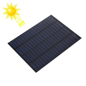 18V 1.5W 80mAh DIY Sun Power Battery Solar Panel Module Cell, Size: 110 x 140mm (OEM)