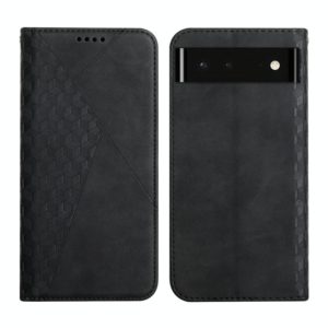 For Google Pixel 6 Skin Feel Magnetic Leather Phone Case(Black) (OEM)