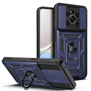 For Honor X9 5G/X9 4G Sliding Camera Design TPU + PC Phone Case(Blue) (OEM)