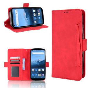 For Oukitel WP16 Skin Feel Calf Texture Card Slots Leather Phone Case(Red) (OEM)