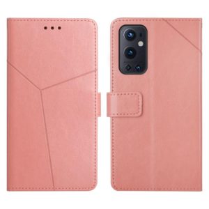 For OnePlus 9 Pro Y Stitching Horizontal Flip Leather Phone Case(Rose Gold) (OEM)