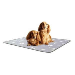OBL0014 Can Water Wash Dog Urine Pad, Size: M (Bone Pattern) (OEM)