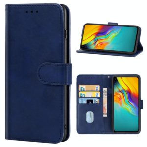 Leather Phone Case For Infinix Hot 9 / Tecno Camon 15(Blue) (OEM)
