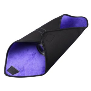Hundred-folding Cloth Photography Camera SLR Liner Lens Bag Thickening Wrapped Cloth Plus Velvet, Size: 45x45cm (Purple) (OEM)