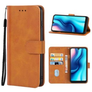 For Itel A37 Leather Phone Case(Brown) (OEM)