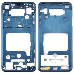 Front Housing LCD Frame Bezel Plate for LG V35 ThinQ (Blue) (OEM)