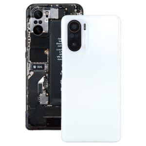 Original Battery Back Cover for Xiaomi Redmi K40 Pro M2012K11C(White) (OEM)