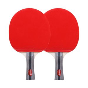 REGAIL 8020 2 in 1 Long Handle Shakehand Ping Pong Racket + Ping Pong Ball Set for Training (REGAIL) (OEM)
