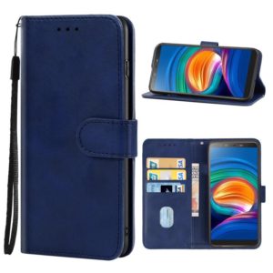 For Tecno Camon X Pro Leather Phone Case(Blue) (OEM)
