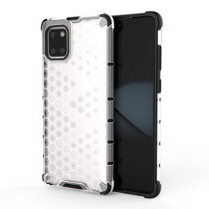 For Galaxy Note 10 Lite Shockproof Honeycomb PC + TPU Protective Case(White) (OEM)