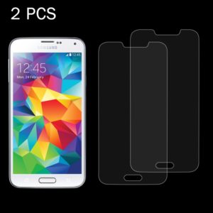 2 PCS for Galaxy S5 / G900 0.26mm 9H Surface Hardness 2.5D Explosion-proof Tempered Glass Screen Film (OEM)