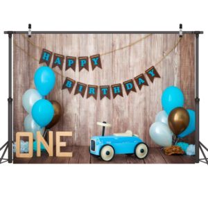2.1m X 1.5m One Year Old Birthday Photography Background Party Decoration Hanging Cloth(581) (OEM)