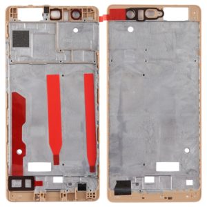 Front Housing LCD Frame Bezel Plate for Huawei P9(Gold) (OEM)