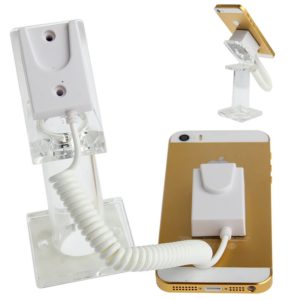 Universal Burglar Display Holder / Display Anti-theft Holder, without Alarm, For iPhone, Samsung, HTC, LG, Sony, Huawei, Lenovo and other Smartphones(White) (OEM)