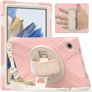 For Samsung Galaxy Tab A8 10.5 2021 Silicone + PC Tablet Case(Rose Gold) (OEM)