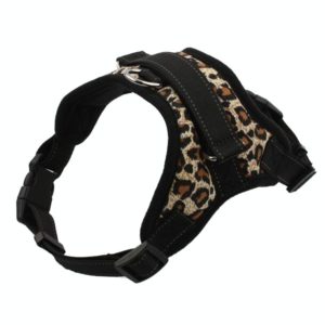 K9 Dog Adjustable Chest Strap, Size: L(Leopard) (OEM)